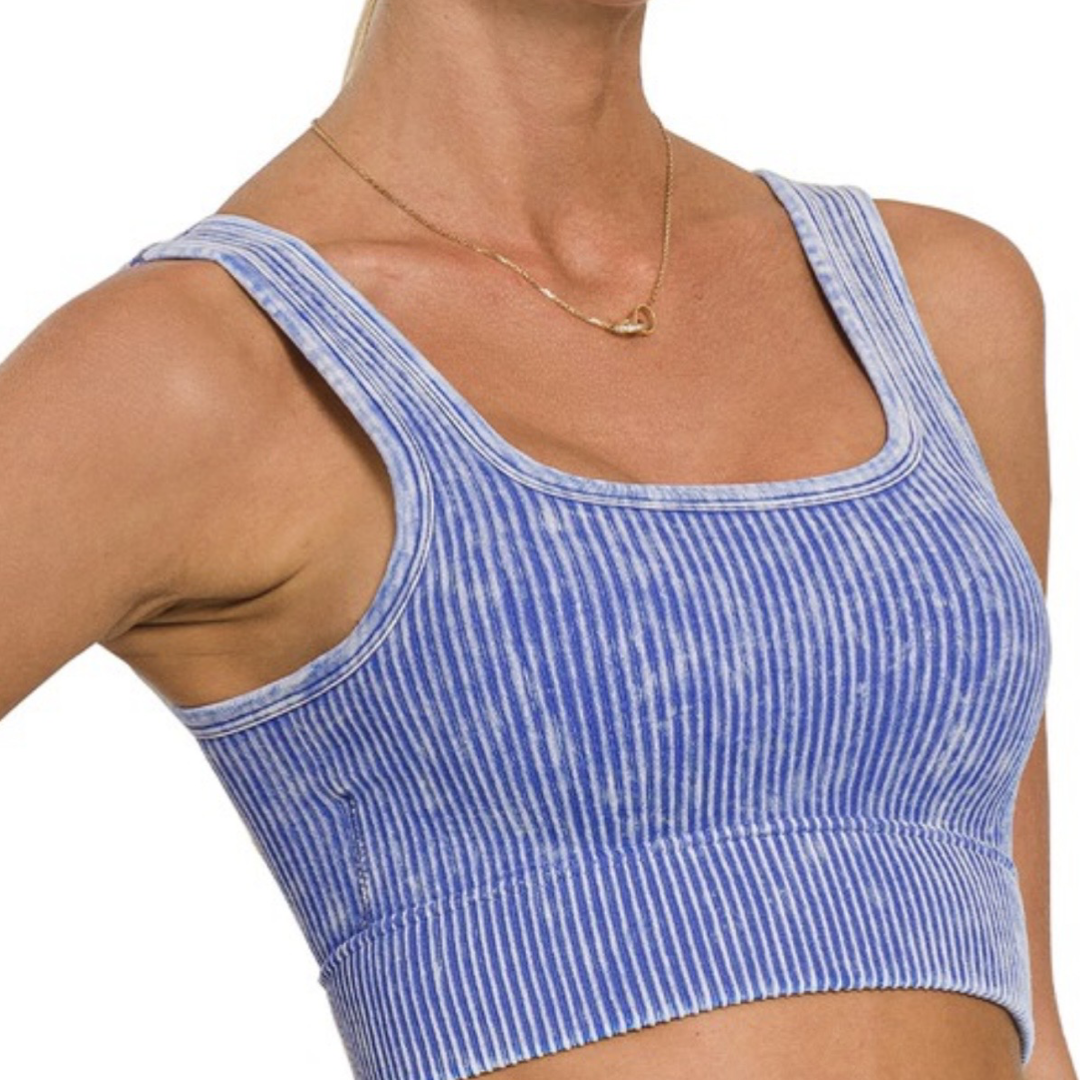 Siena Padded Crop Top Bralette