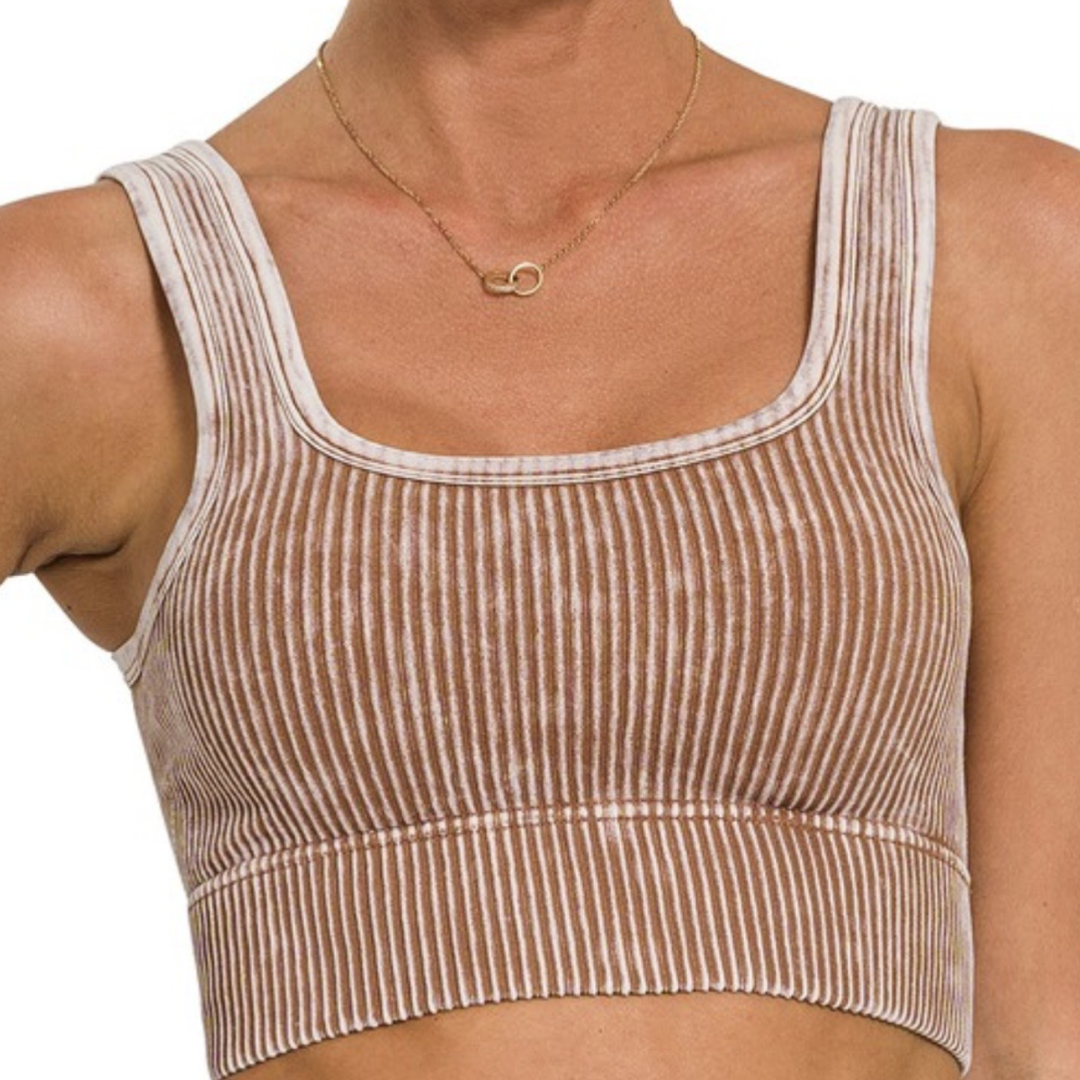 Siena Padded Crop Top Bralette