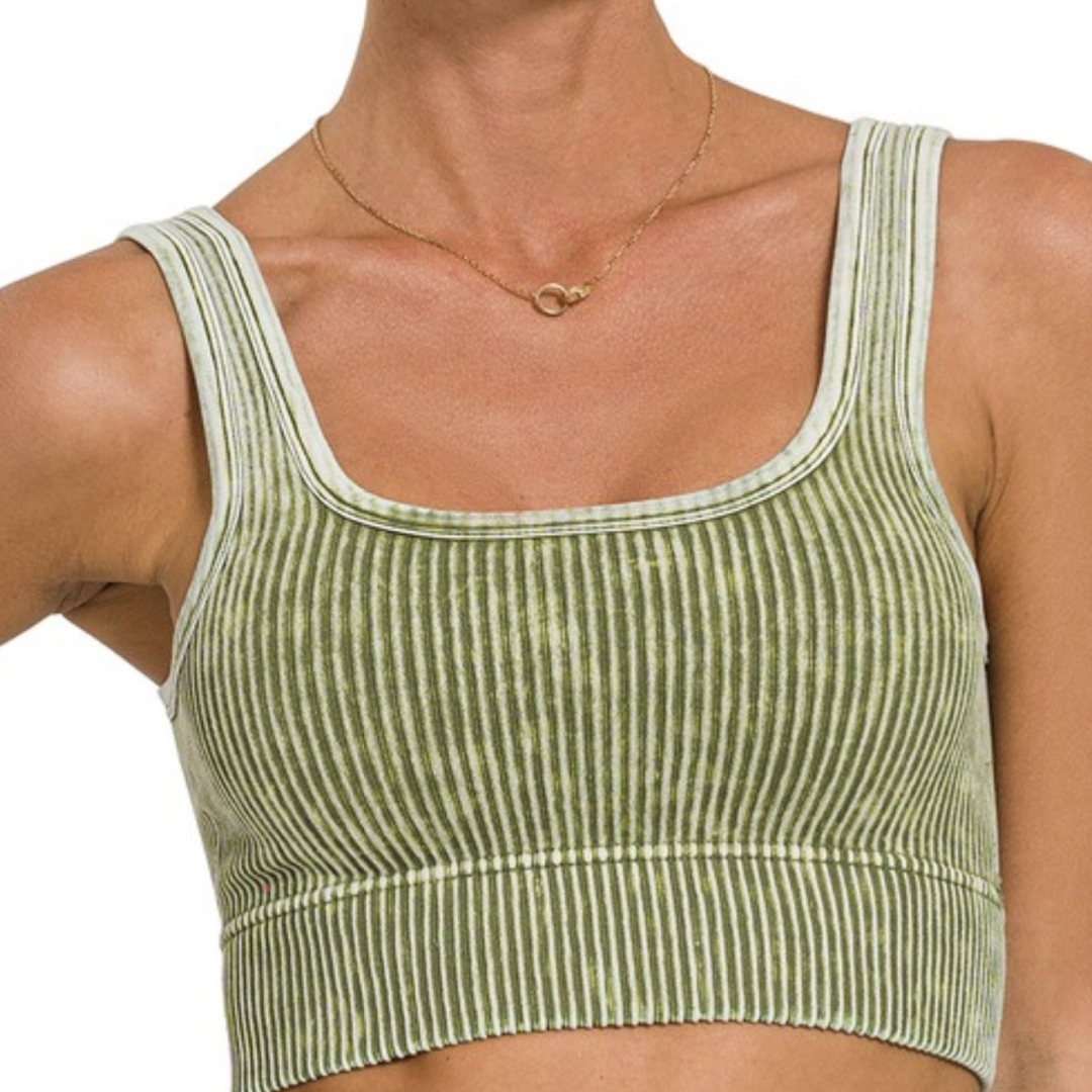 Siena Padded Crop Top Bralette