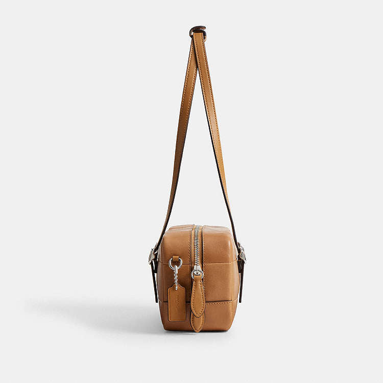 Coachtopia Alter/Ego Satchel Bag In Checkerboard Upcrafted Leather
