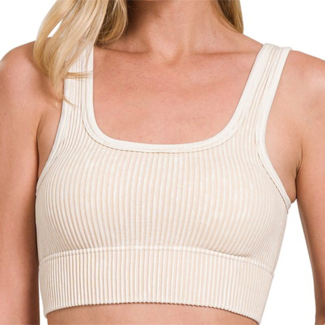 Siena Padded Crop Top Bralette