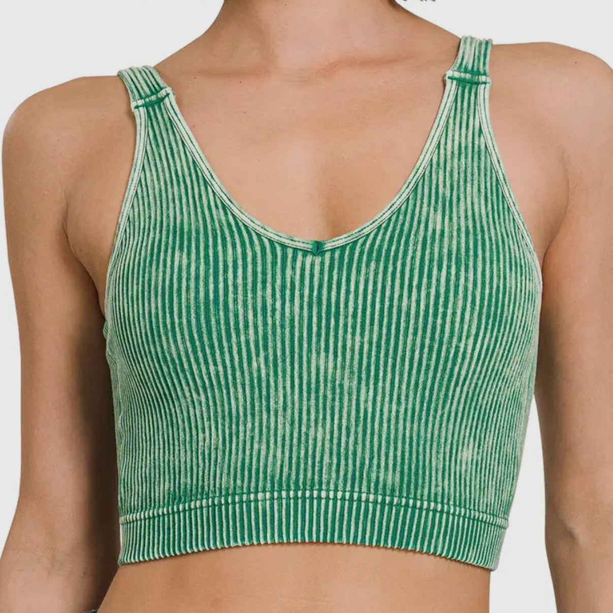 Mandy Padded Crop Top Bralette