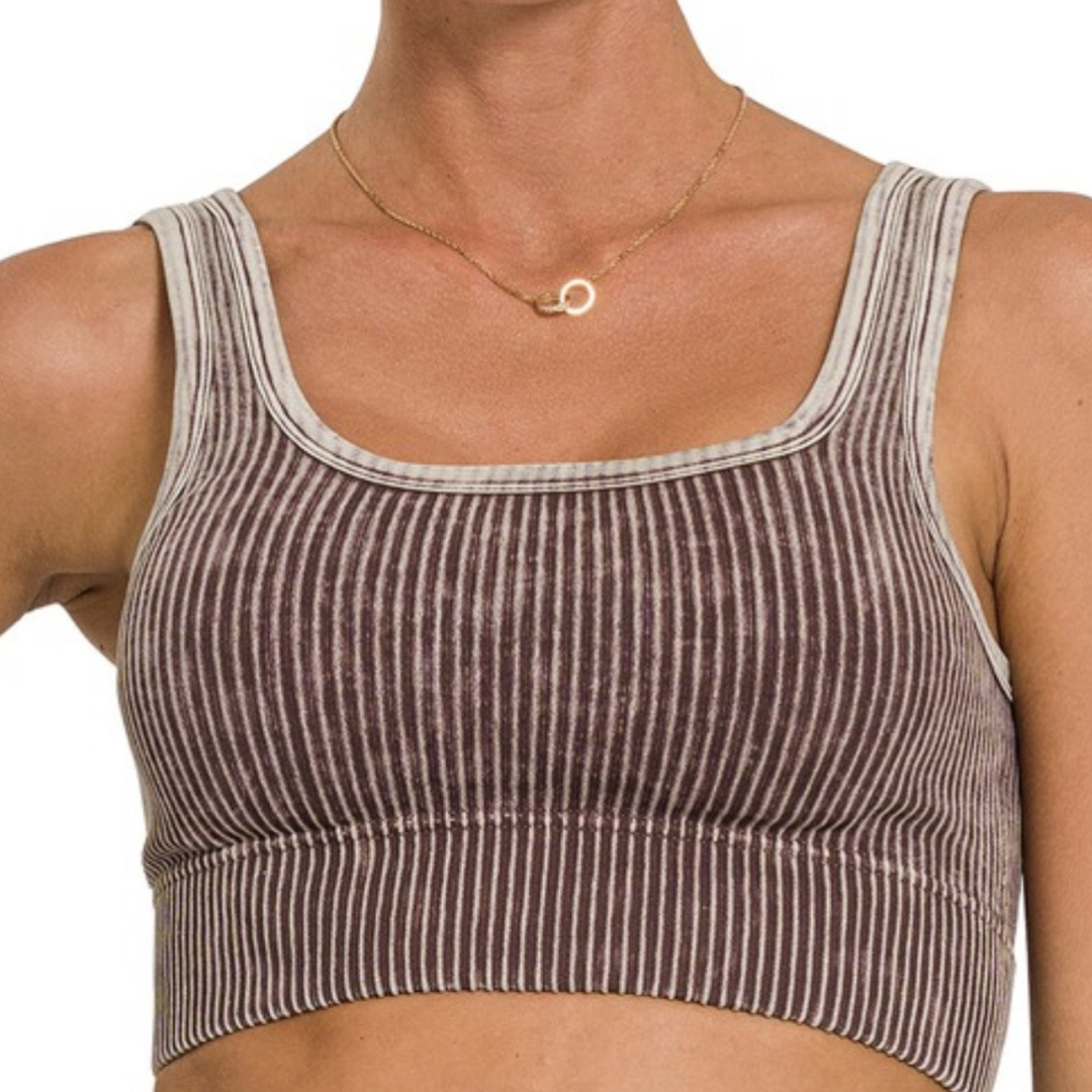 Siena Padded Crop Top Bralette