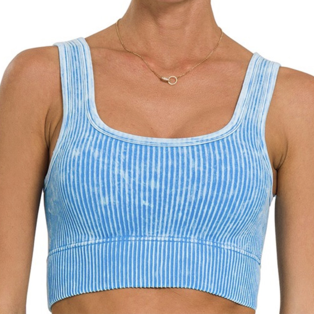 Siena Padded Crop Top Bralette