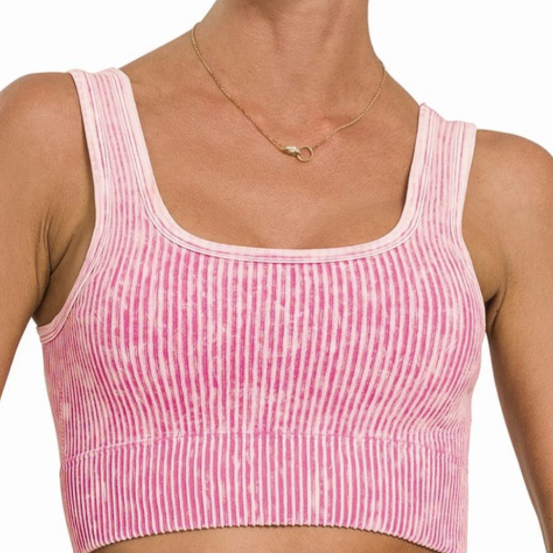 Siena Padded Crop Top Bralette