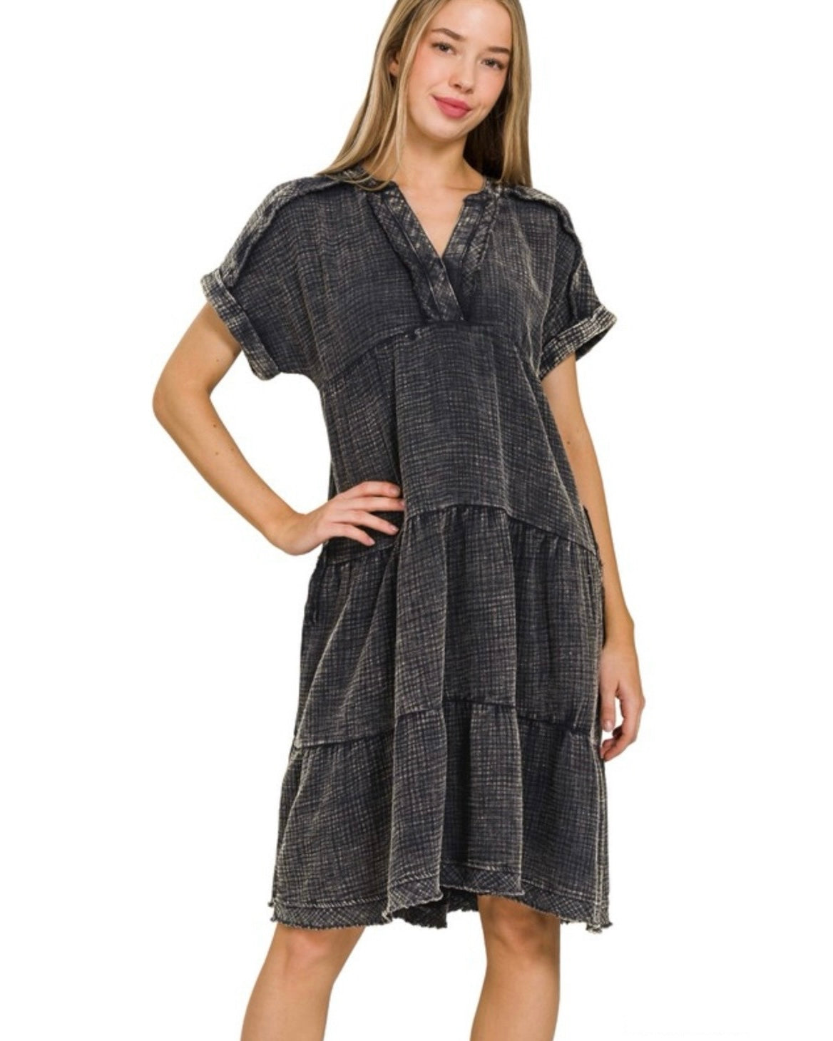 Annie Washed Gauze Dress