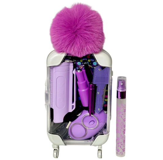 Mini Suitcase with Self Defense Tools