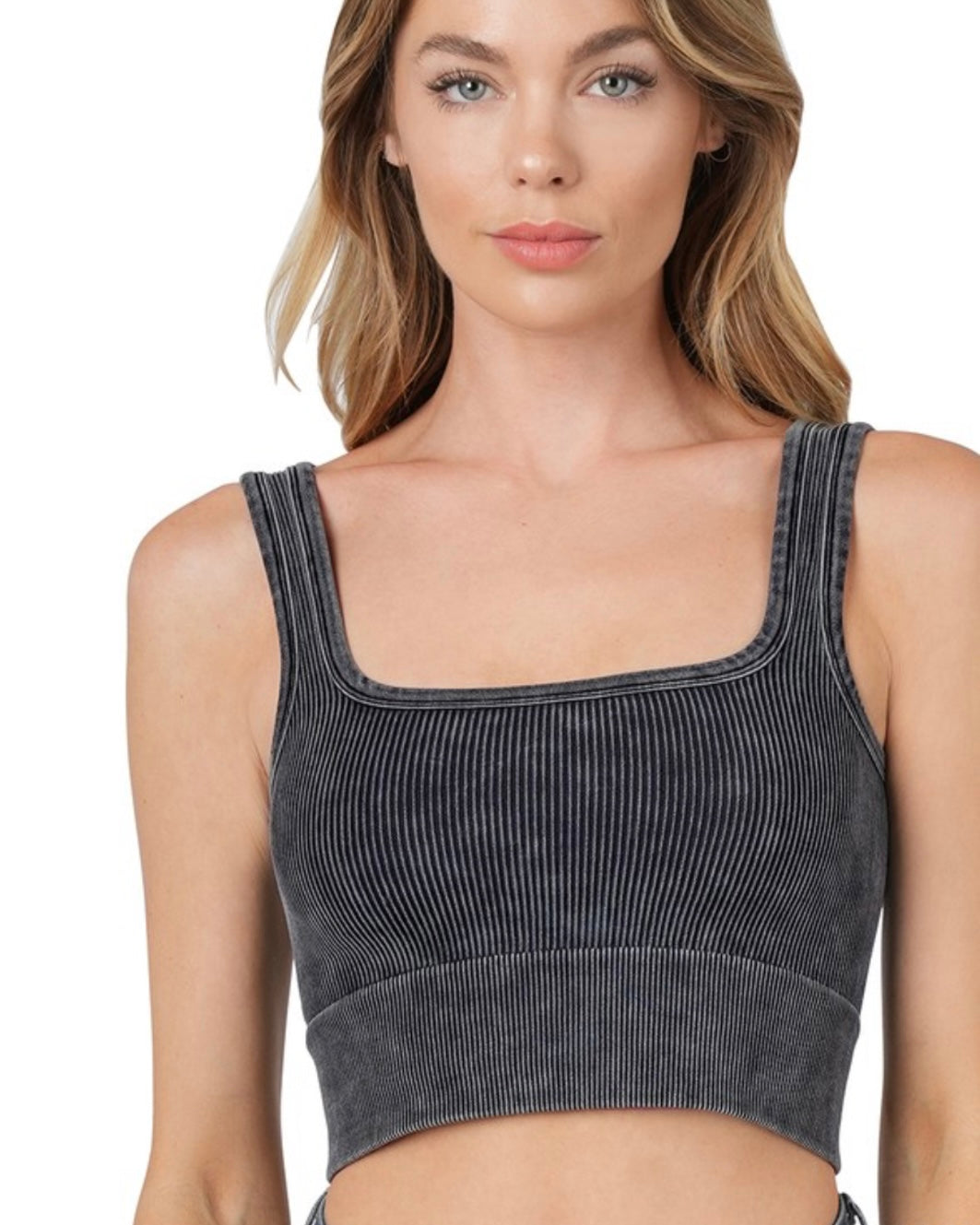 Mila Seamless Cropped Tank Top