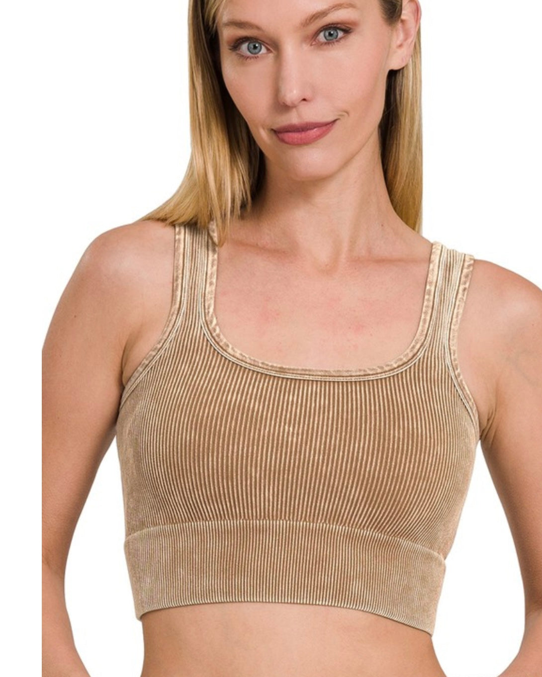 Mila Seamless Cropped Tank Top