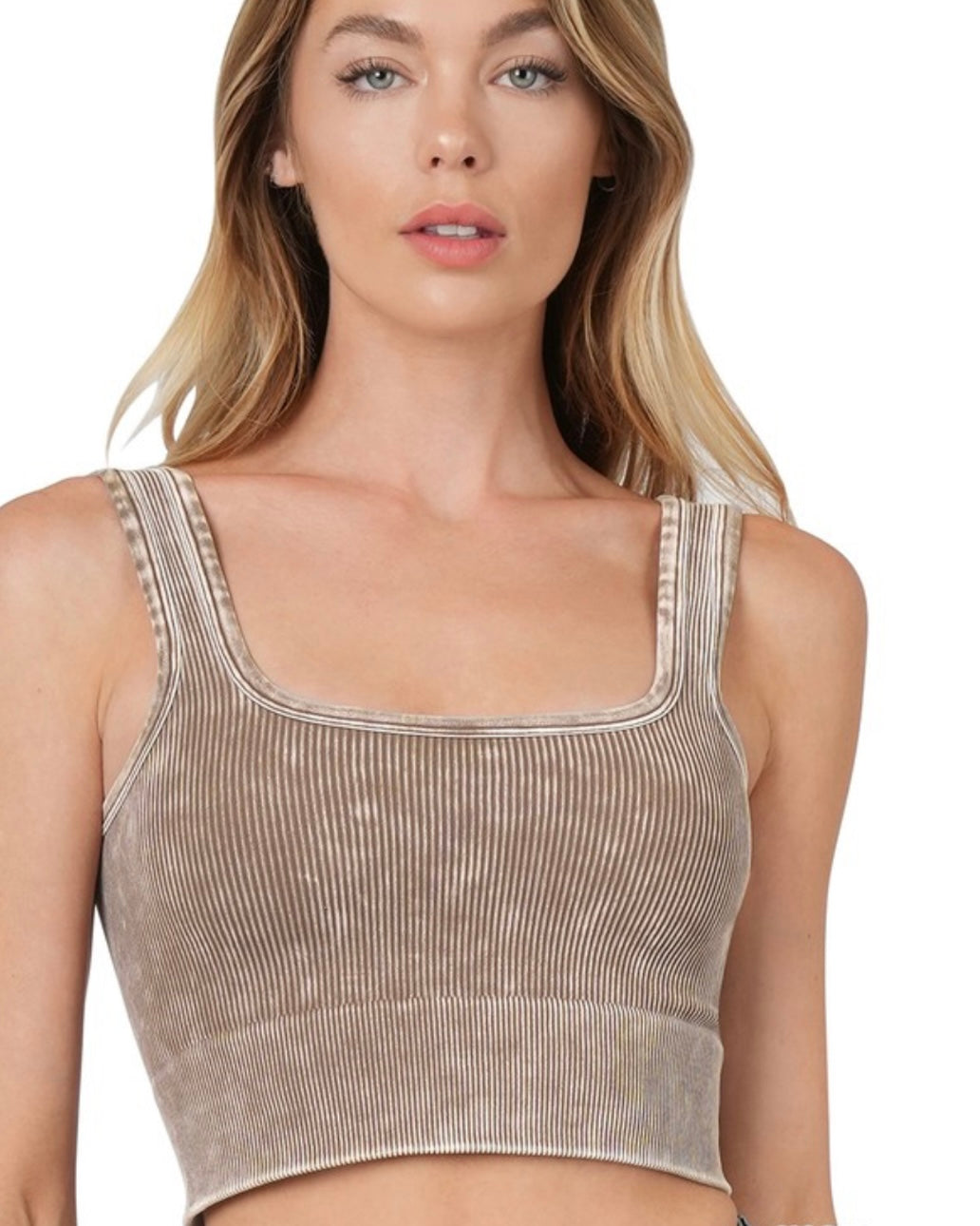 Mila Seamless Cropped Tank Top