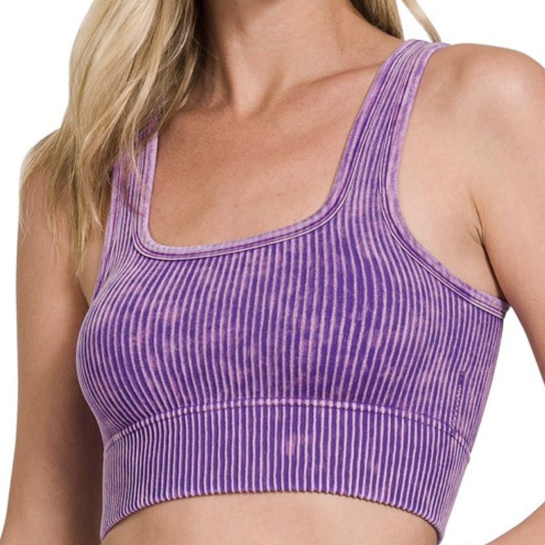 Siena Padded Crop Top Bralette