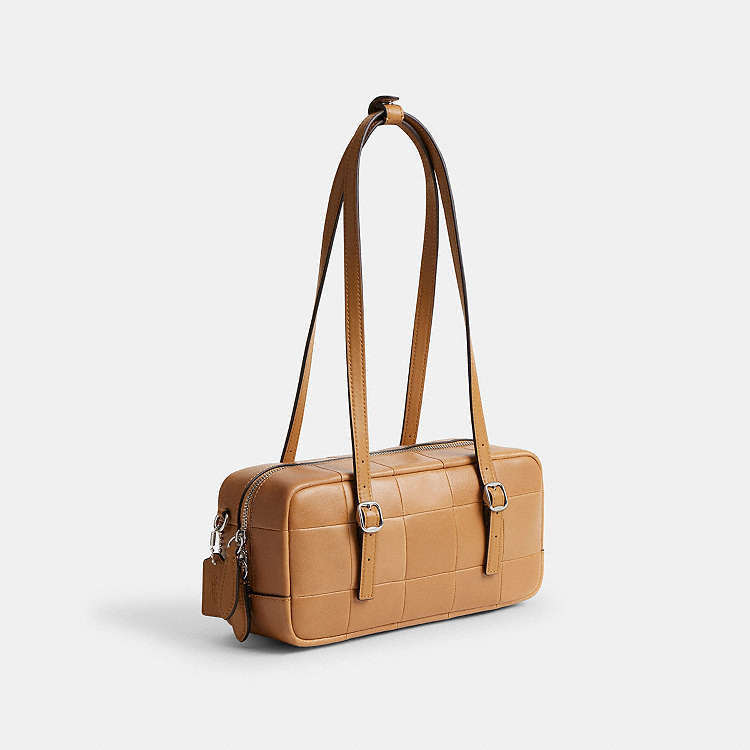 Coachtopia Alter/Ego Satchel Bag In Checkerboard Upcrafted Leather