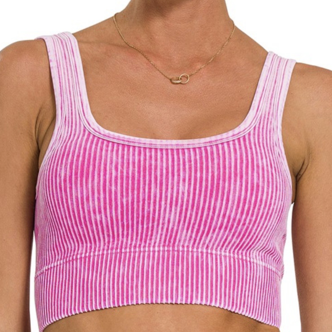 Siena Padded Crop Top Bralette