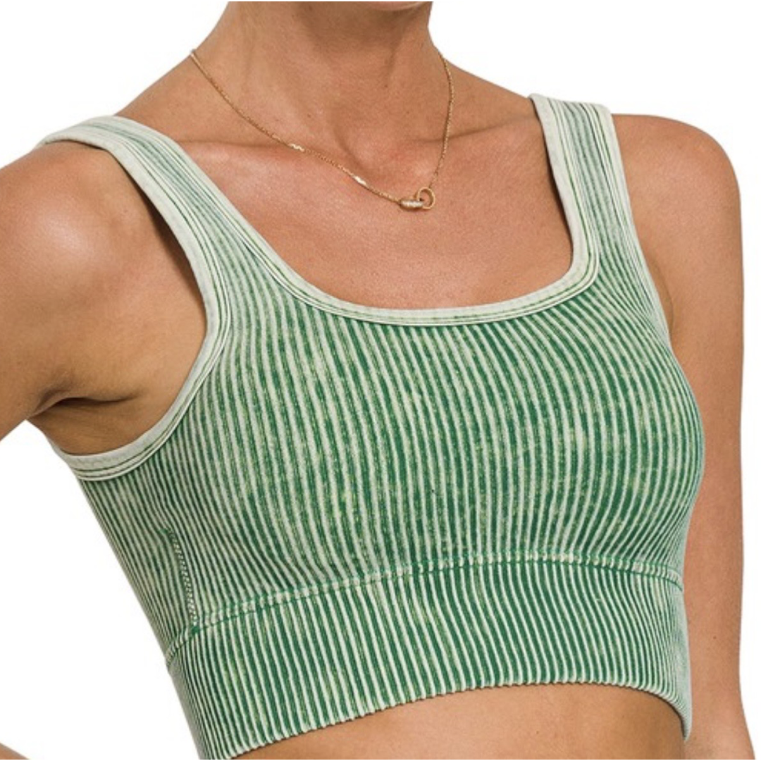 Siena Padded Crop Top Bralette