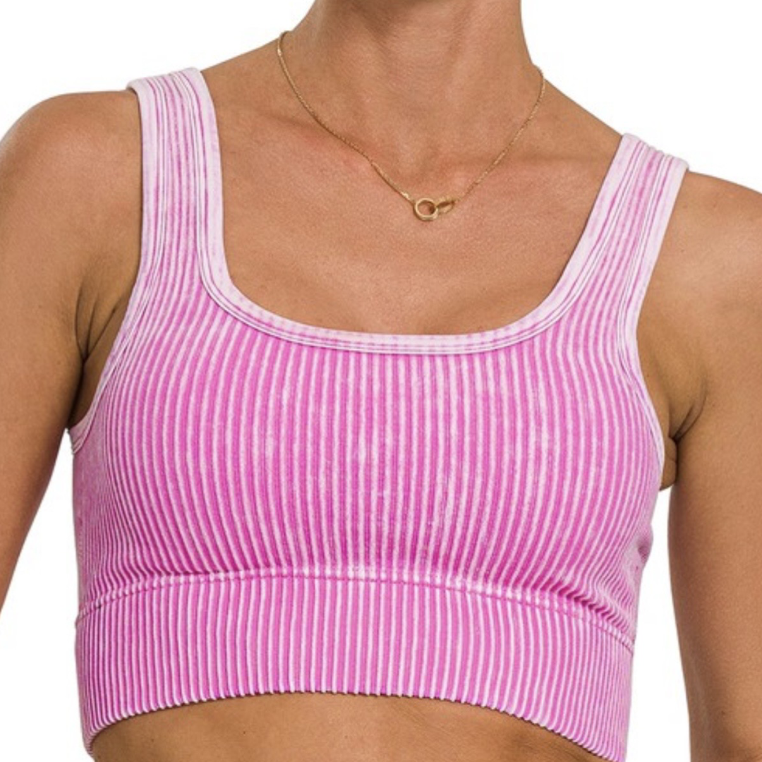 Siena Padded Crop Top Bralette