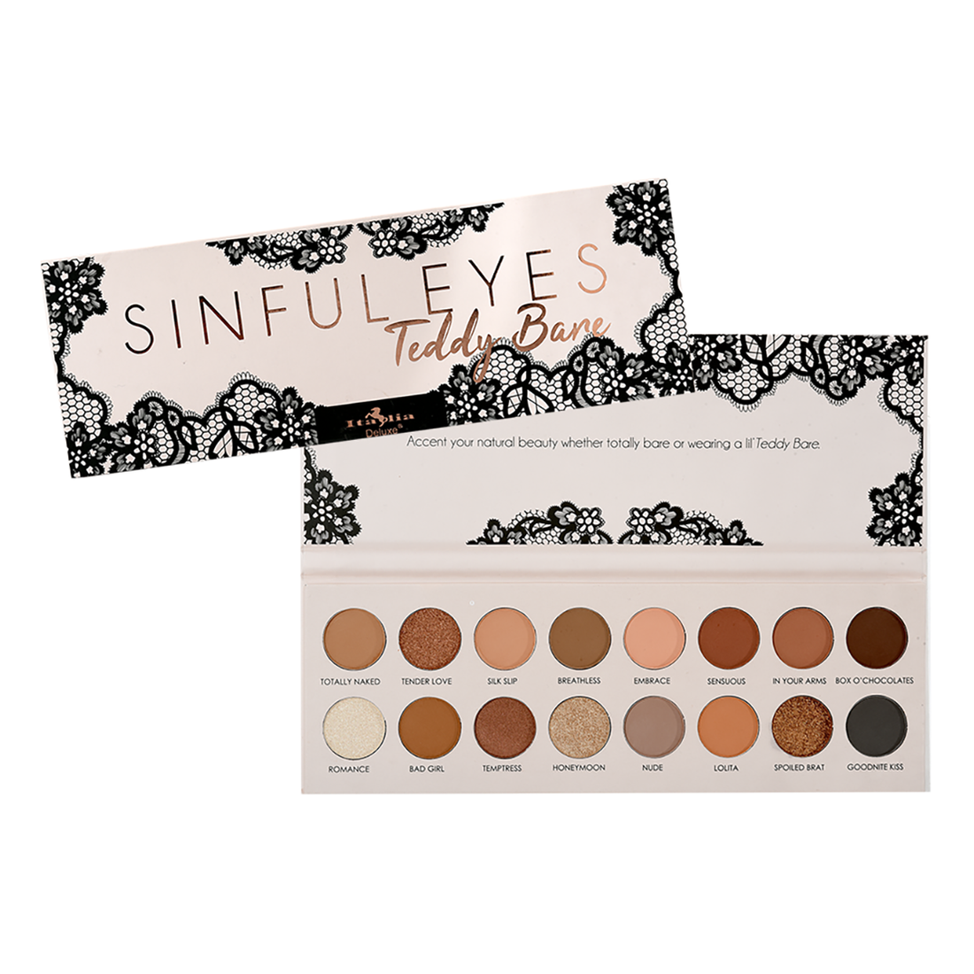 Italia Deluxe Sinful Eyes Teddy Bare Eyeshadow Palette