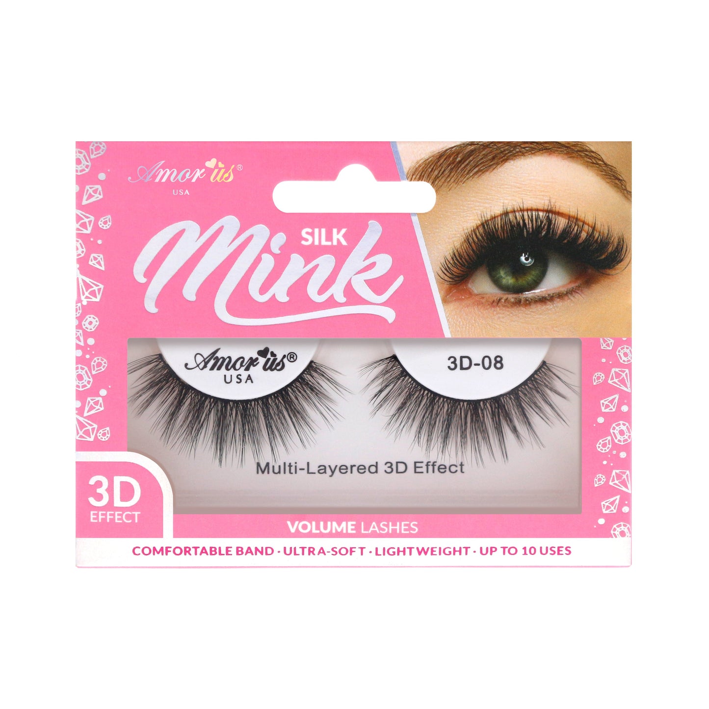 Amor US 3D Silk Mink Lashes